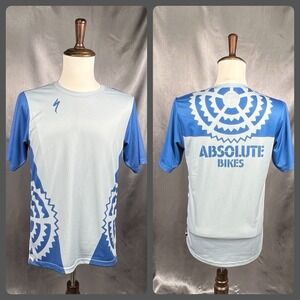 Specialized Enduro Cycling Jersey Pullover Blue Unisex Size XS Absolute Bikes